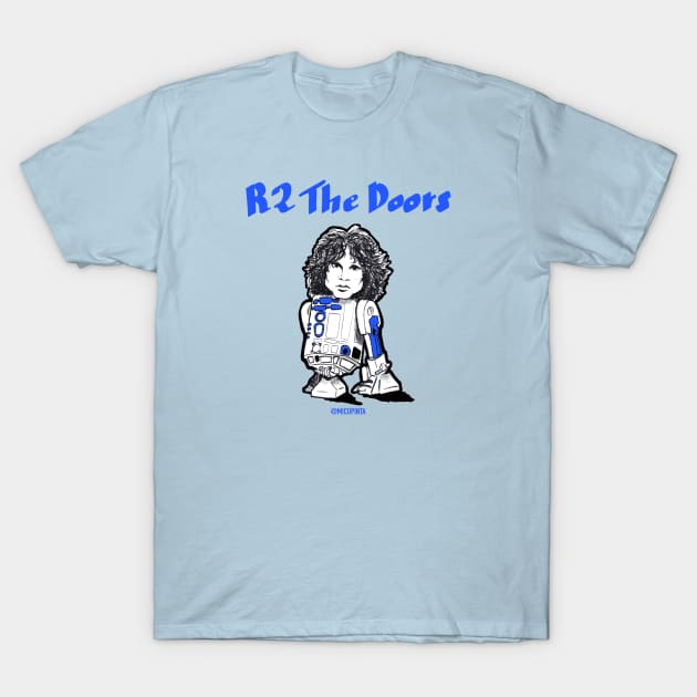 R2 the Doors T-Shirt by Micupinta